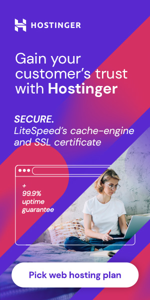 hostinger- web hosting