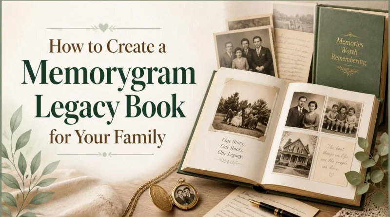 How to Create a Memorygram Legacy Book for Your Family How to Create a Memorygram Legacy Book for Your Family